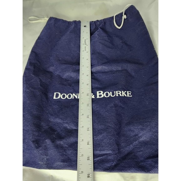Dooney Bourke Handbag Storage Dust Bag Navy Blue Protective Cover 16" X 13" - Picture 4 of 5